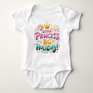 Children's bodysuit with a funny inscription