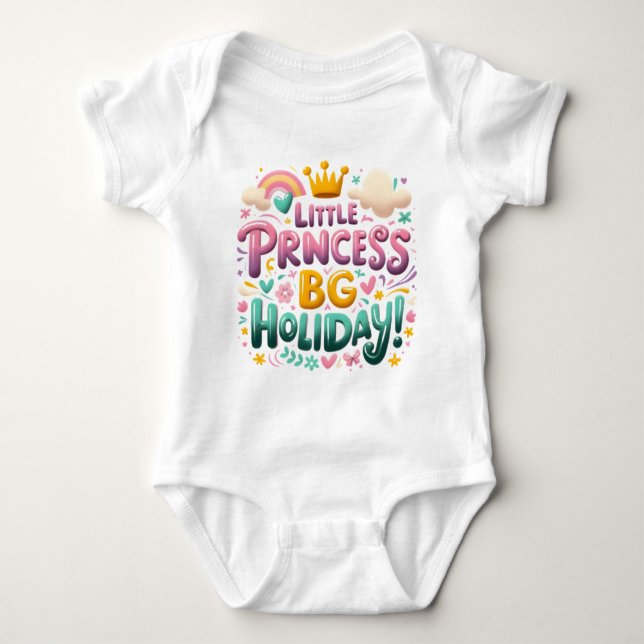 Children's bodysuit with a funny inscription (Front)