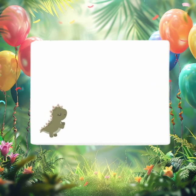 Children's Boho Dinosaur   Post-it Notes (Discover the enchanting world of Children's Boho Dinosaur Post-it Notes!)