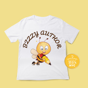 Children's Book Author Unisex Bee T-shirt Tri-Blend Shirt