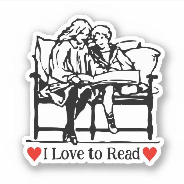 Children's Book Day Sticker (Front)