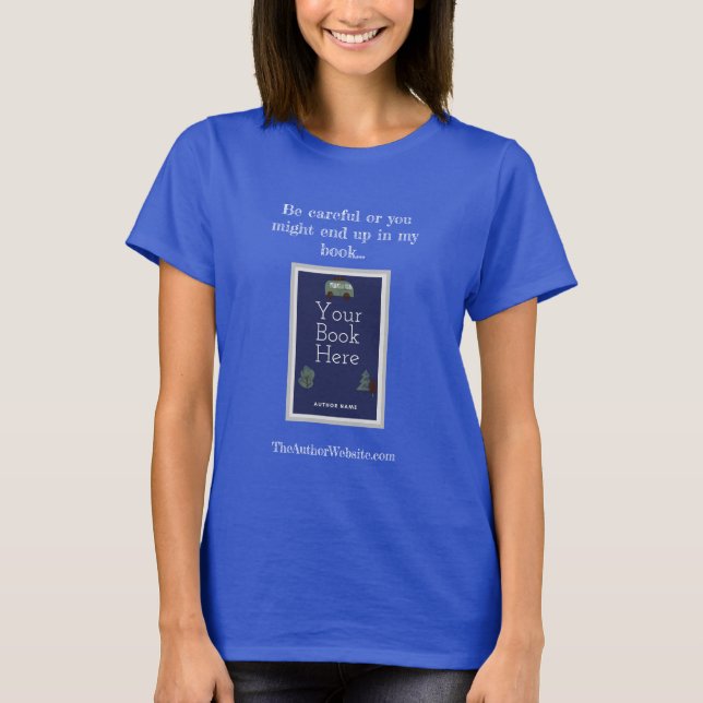 Childrens book promotional shirt for authors (Front)