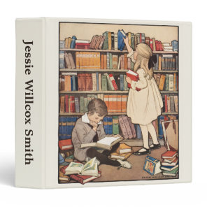 Children's Book Week by Jessie Willcox Smith 3 Ring Binder