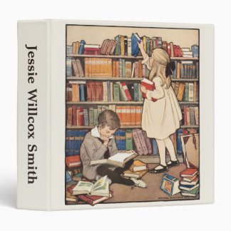Children's Book Week by Jessie Willcox Smith 3 Ring Binder