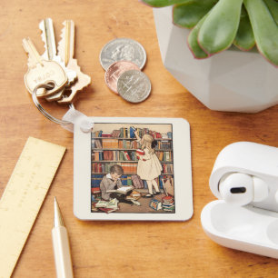 Children's Book Week by Jessie Willcox Smith Keychain