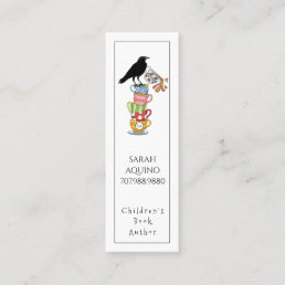 Childrens Book Writer Author Bookmark Mini Business Card