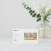 Children's Boutique Business Card (Standing Front)