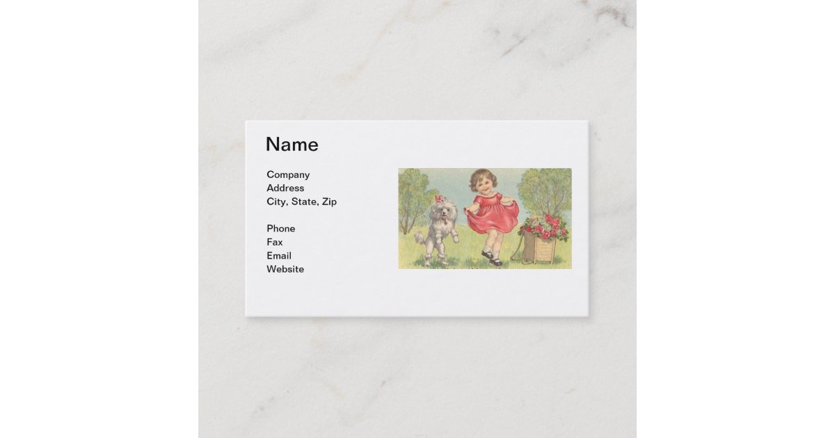 Children's Boutique Business Card | Zazzle.com