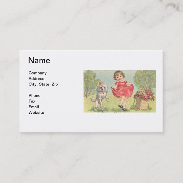 Children's Boutique Business Card (Front)