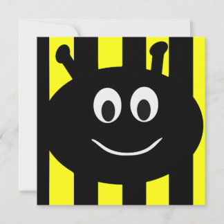 Children's Bumble Bee Birthday Party Invitations