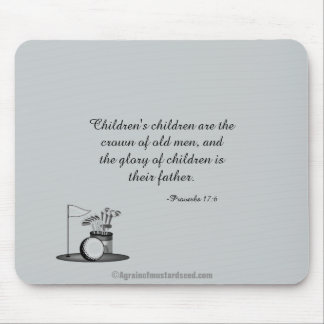Children's children Father's Day Mouse Pad
