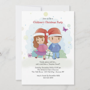 Children's Christmas Party Invitation