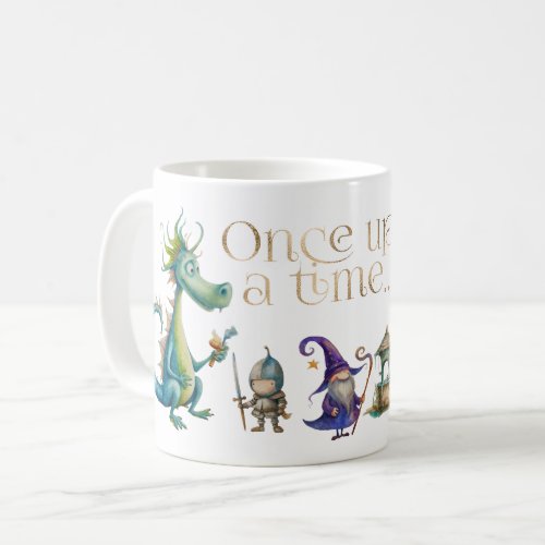 Childrens Classic Fairy Tale Illustrations Coffee Mug