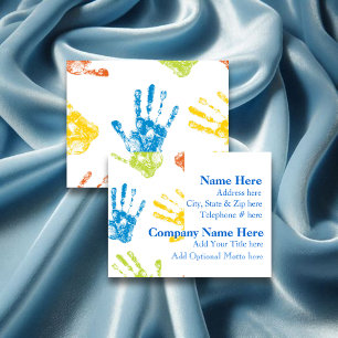 Children's Daycare Business Card