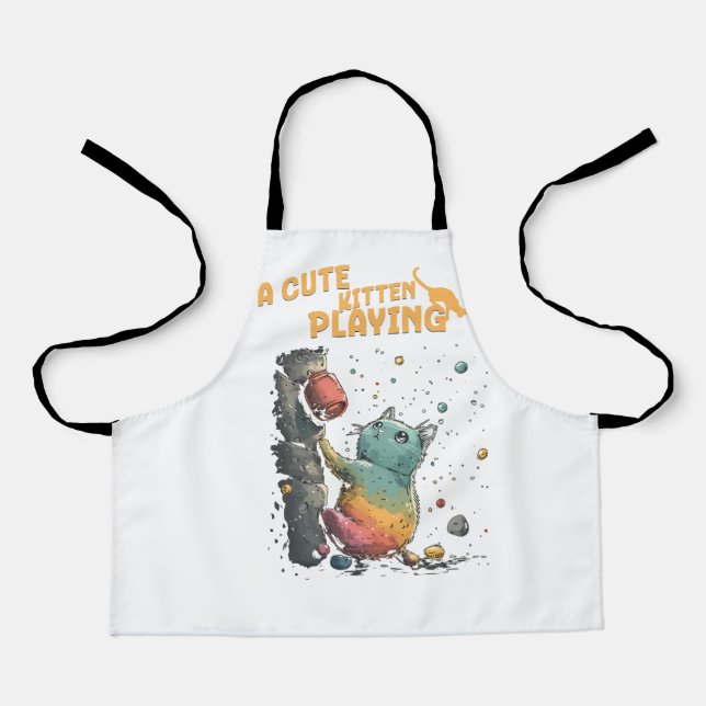 Children's Digital Art Apron (Front)
