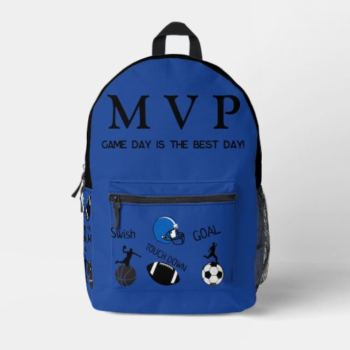 Children's Expression Collection- Boys Printed Backpack