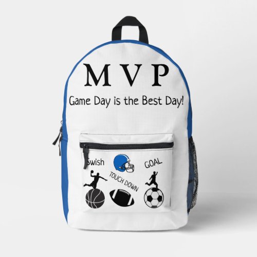 Children's Expression Collection -Boys Printed Backpack