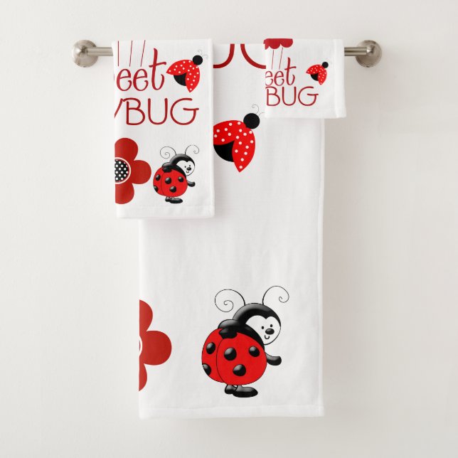 Children's Expression Collection Girl's Bath Towel Set (Insitu)