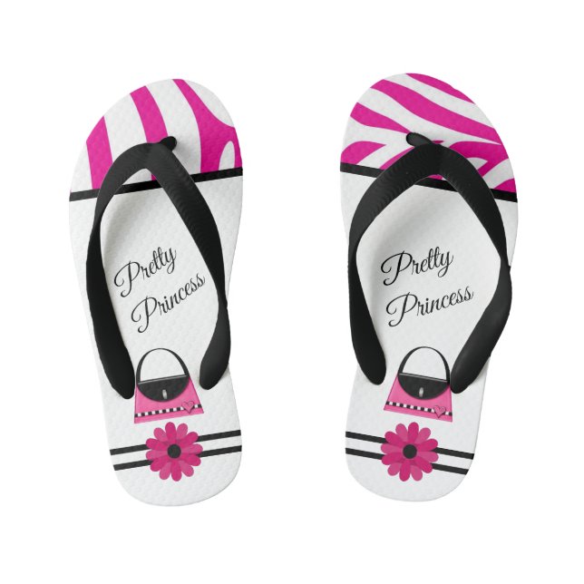 Children's Expression Collection Girl's Flip Flops (Footbed)
