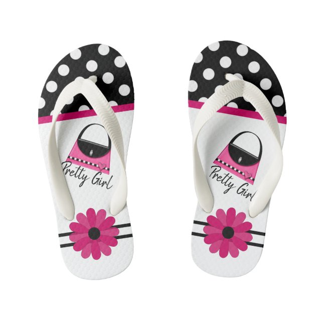 Children's Expression Collection Girls Kid's Flip Flops (Footbed)