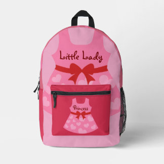 Children's Expression Collection - Girls Printed Backpack