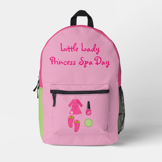 Children's Expression Collection - Girls Printed Backpack (Front)