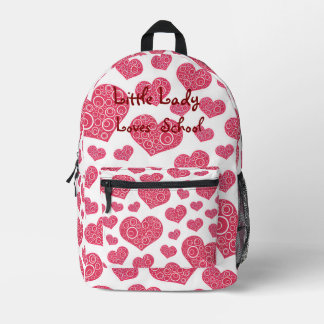 Children's Expression Collection - Girls Printed Backpack