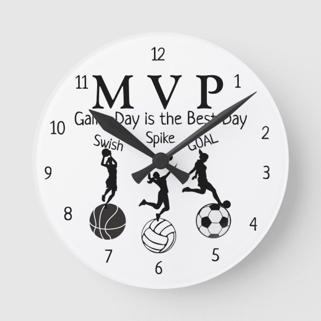 Children's Expression Collection-  Round Clock (Front)