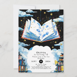 Children's Fairytale Magical Storybook Birthday Invitation