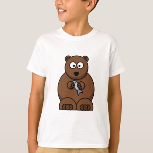 Childrens fashion funny novelty gummy bear  T_Shirt