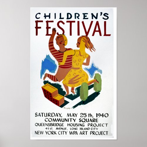 Childrens Festival Poster