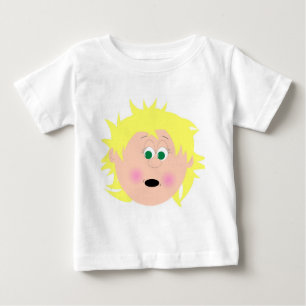 Childrens Fun Faces and Graphics Baby T-Shirt
