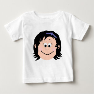 Childrens Fun Faces and Graphics Baby T-Shirt