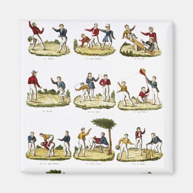 Children's Games, 1810 Magnet (Front)