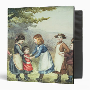 Children's Games, c.1880 (w/c on paper) 3 Ring Binder