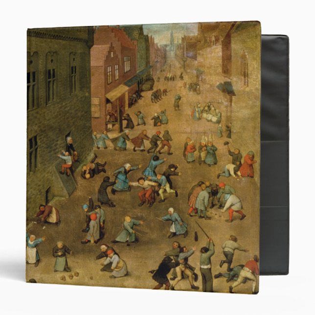 Children's Games : detail of top right hand Binder (Front/Inside)