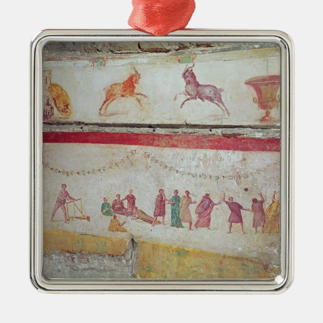 Children's games metal ornament (Front)