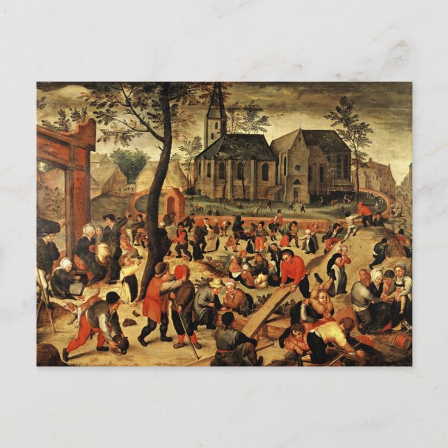 Children's Games Postcard (Front)