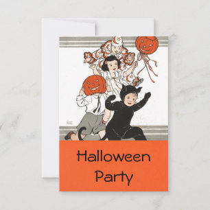 Children's Halloween Costume Party Invitation