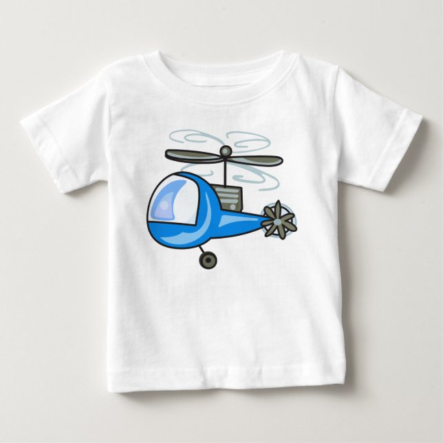 Children's Helicopter Baby T-Shirt (Front)