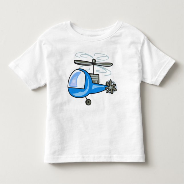 Children's Helicopter Toddler T-shirt (Front)