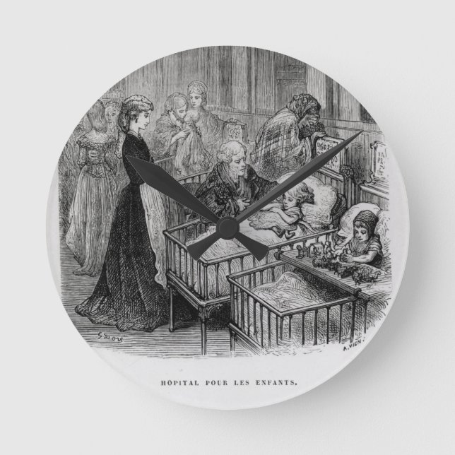 Children's Hospital, from 'London: A Pilgrimage' b Round Clock (Front)