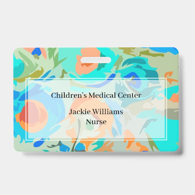 Children's Hospital Medical Staff Name Badges (Front)