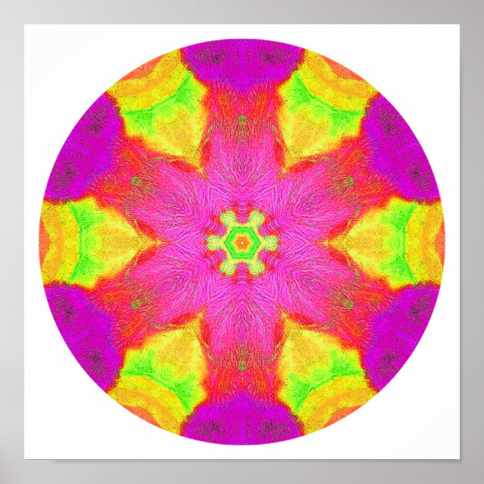 "Children's Hour" Crystal Mandala Posters