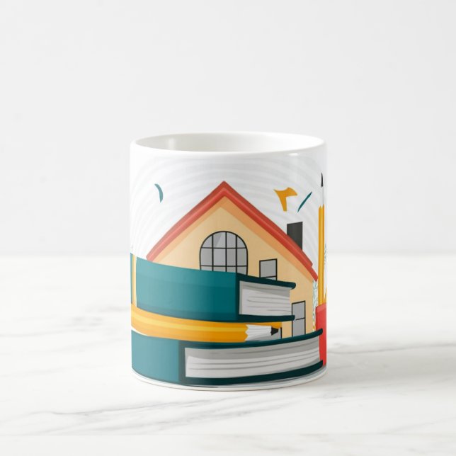Children's household items or everyday objects.  C Coffee Mug (Center)