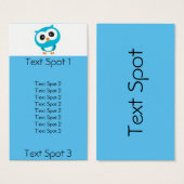 Children's Information Card (Front & Back)