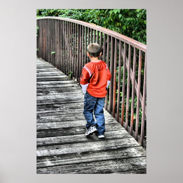 CHILDREN'S INNOCENCE AND ADVENTURE PHOTO POSTER (Front)