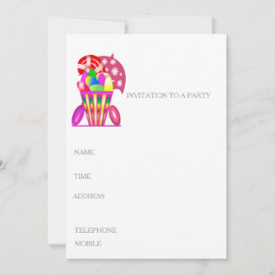 Children's Invitation to Birthday Party