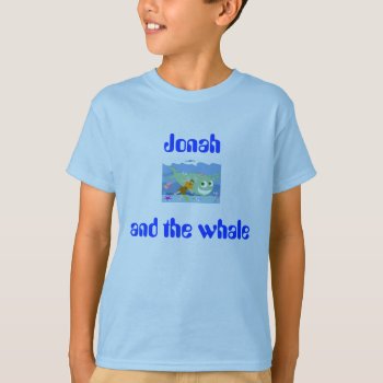 Children's Jonah And The Whale Tee by charlynsun at Zazzle