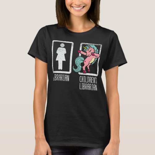 Childrens Librarian Librarian Funny Reading T_Shirt